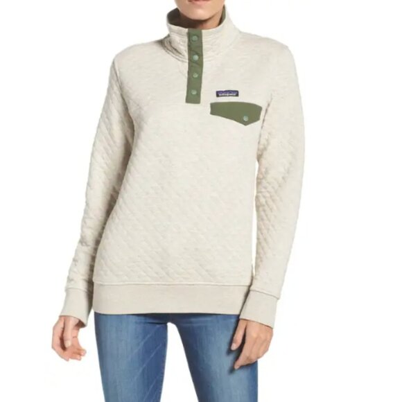 Patagonia || Snap-T Quilted Pullover Sweater - Picture 1 of 6